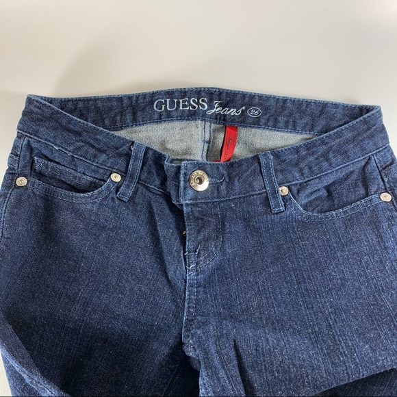 Guess Foxy Skinny Leg jeans, dark wash, size 26, like new! - Picture 2 of 11